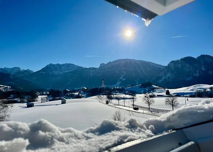 Gemuetliches Dachgeschoss-apartment Mit Alpenblick * Pfronten